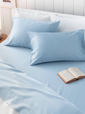 Cotton Solid Sheet Set - Martha Stewart