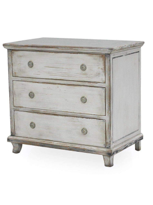 Charming Continent Painted Cabinet