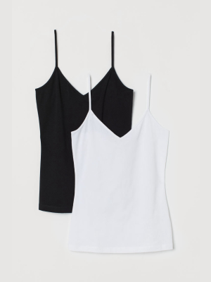 2-pack Cotton Tank Tops