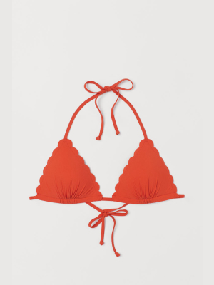 Push-up Triangle Bikini Top