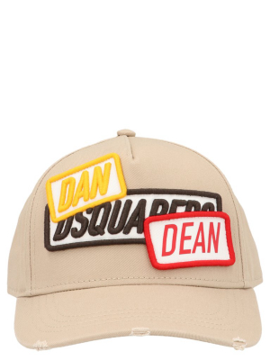 Dsquared2 Logo Embroidered Baseball Cap