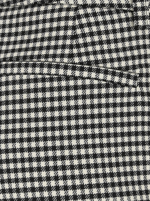 P.a.r.o.s.h. Houndstooth Print Tapered Trousers