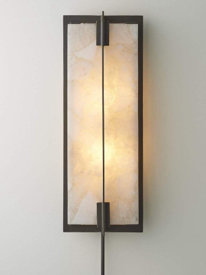 Global Views Quartz Sconce