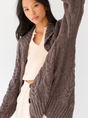 Espresso Cardi