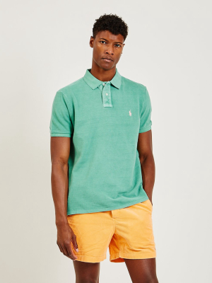 Iconic Mesh Polo Shirt Green