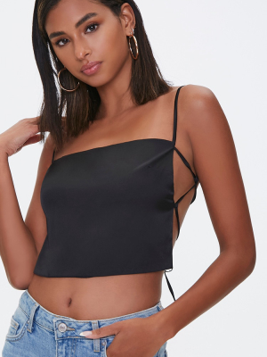 Tie-back Cropped Cami