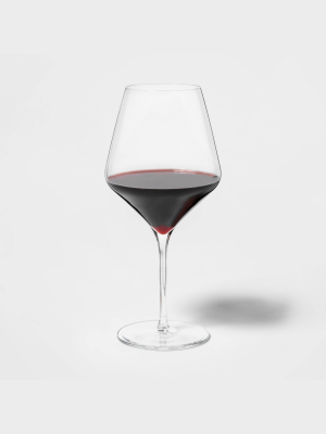 24oz 4pk Glass Traditional Red Wine Glasses - Threshold™