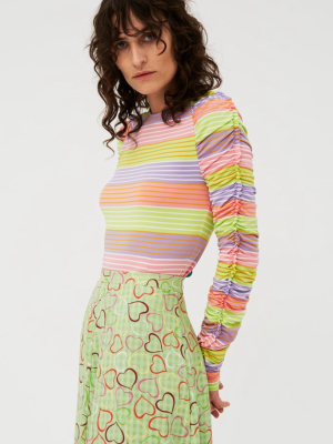 Stine Goya - Carlin Shirt: Pastel Stripe