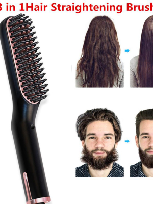 Hair/beard (straightening) Brush (us Eu Uk Au)