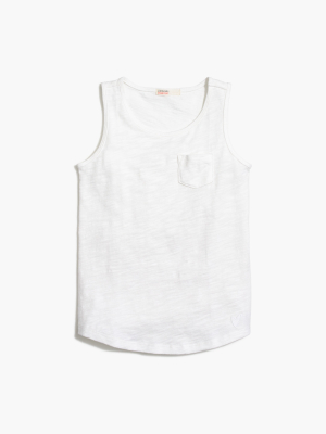 Girls' Pocket Tank Top