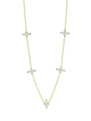 Radiance Station Short Chain Necklace