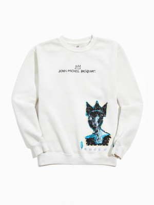 Basquiat King Crew Neck Sweatshirt