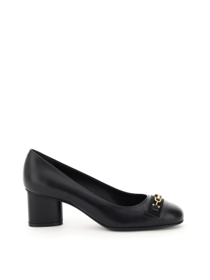 Salvatore Ferragamo Avery Gancini Pumps