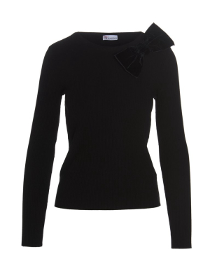 Redvalentino Bow-detailed Crewneck Jumper