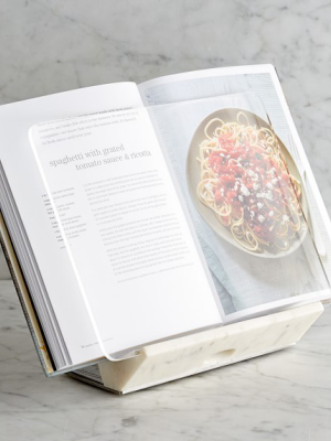 Marble Cookbook Holder