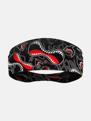 War Shark Graffiti Headband