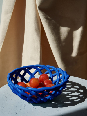 Sicilia Ceramic Basket Large