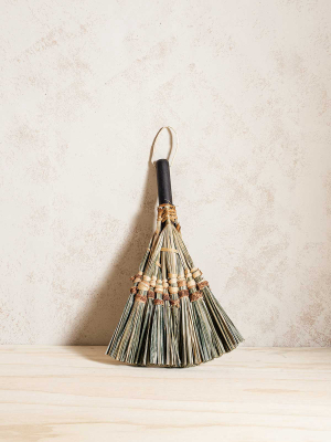 Whisk Broom With Wood Handle