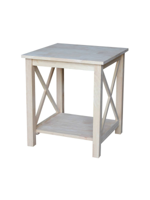 Hampton End Table - International Concepts