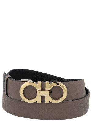 Salvatore Ferragamo Gancini Reversible Belt