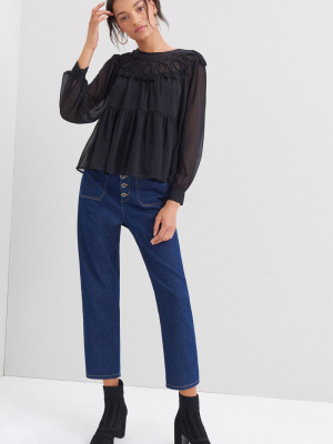 Brenda Embroidered Blouse