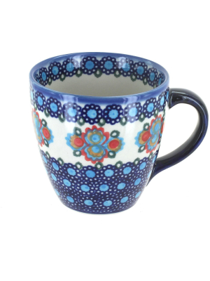 Blue Rose Polish Pottery Verona Mug