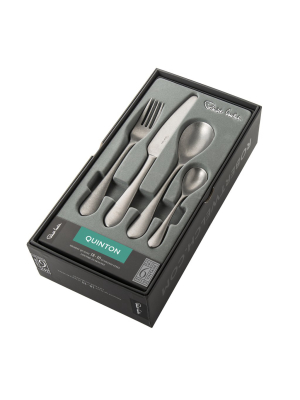 Quinton Vintage Cutlery Set, 24 Piece For 6 People