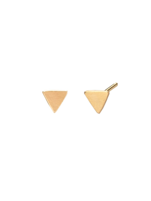 Triangle Stud Earrings