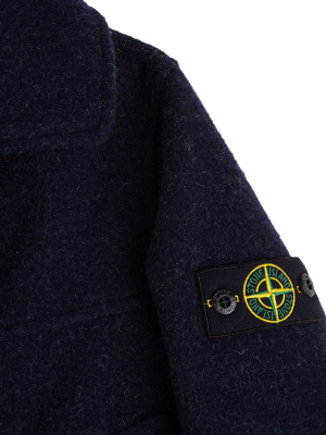 Stone Island Junior Double Breasted Jacket