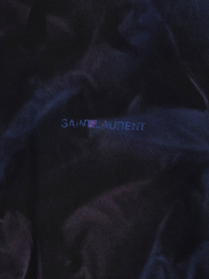 Saint Laurent Tie-dye Crewneck T-shirt