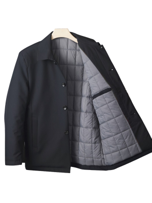 Pologize™ Buttoned Thickened Jacket