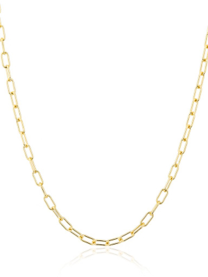 14kt Yellow Gold Linked Chain Lyla Necklace