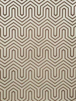 Labyrinth Wallpaper In Glint And Silver From The Geometric Resource Collection By York Wallcoverings