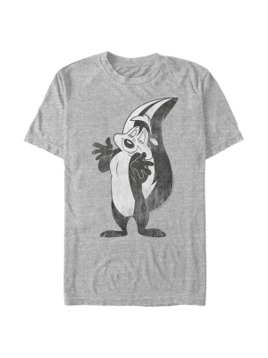 Men's Looney Tunes Pepe Le Pew Retro T-shirt