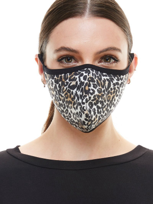 Double Layered Animal Printed Cloth Fabric Reusable Face Masks