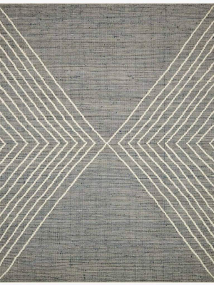 Loloi Magnolia Home Rug Cora Cra-02, Indigo/white