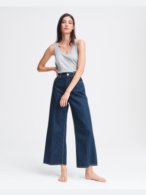 Ruth Super High-rise Wide Leg - Cote D Azur