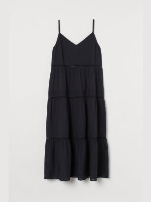 H&m+ V-neck Cotton Dress