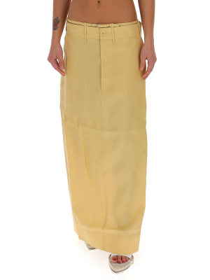 Jacquemus La Jupe Terraio Maxi Skirt