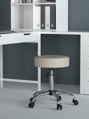 Caressoft Medical Stool Beige - Boss Office Products