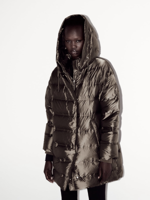 Water Repellent Down Filled Coat