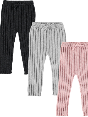 Tocoto Vintage Knitted Baby Leggings