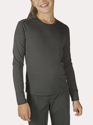 Hot Chillys Youth Midweight Crew Neck Baselayer