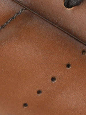 Dante Lace-to-toe Leather Sneaker - Cognac