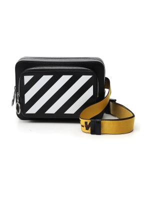 Off-white Diagonal Print Belt Bag