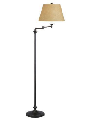 Wilton Collection Swing Arm Floor Lamp