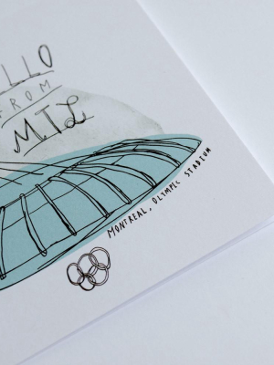 Olympic Stadium (montréal) Card