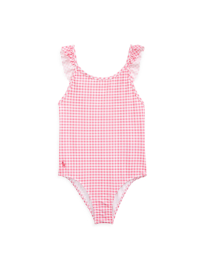 Gingham One-piece Swimsuit