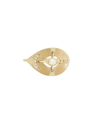 Eye & Sun Ring - Diamond