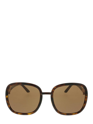 Gucci Eyewear Square Frame Sunglasses